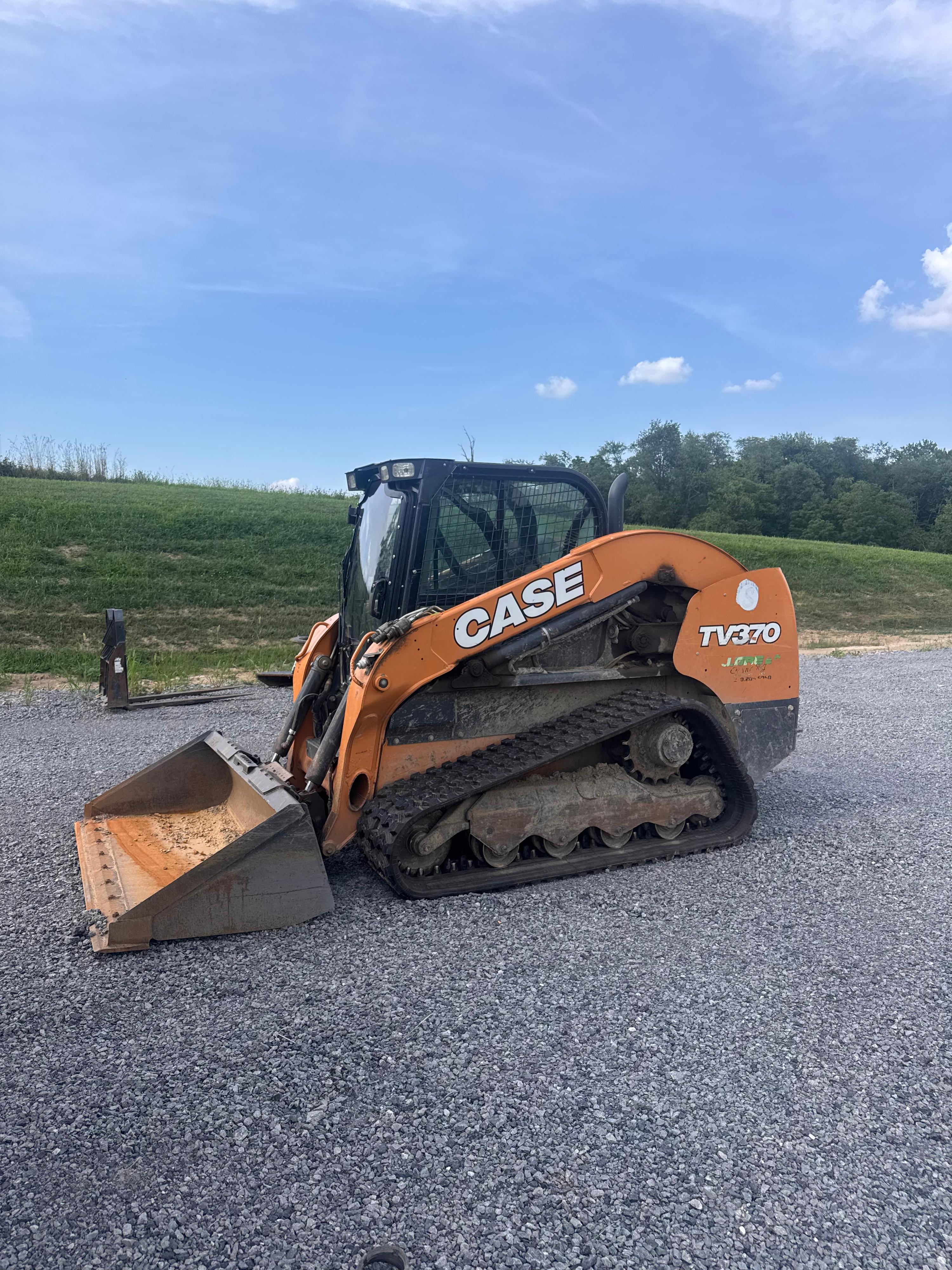 2019 Case TV370 Compact Track Loader - image 1