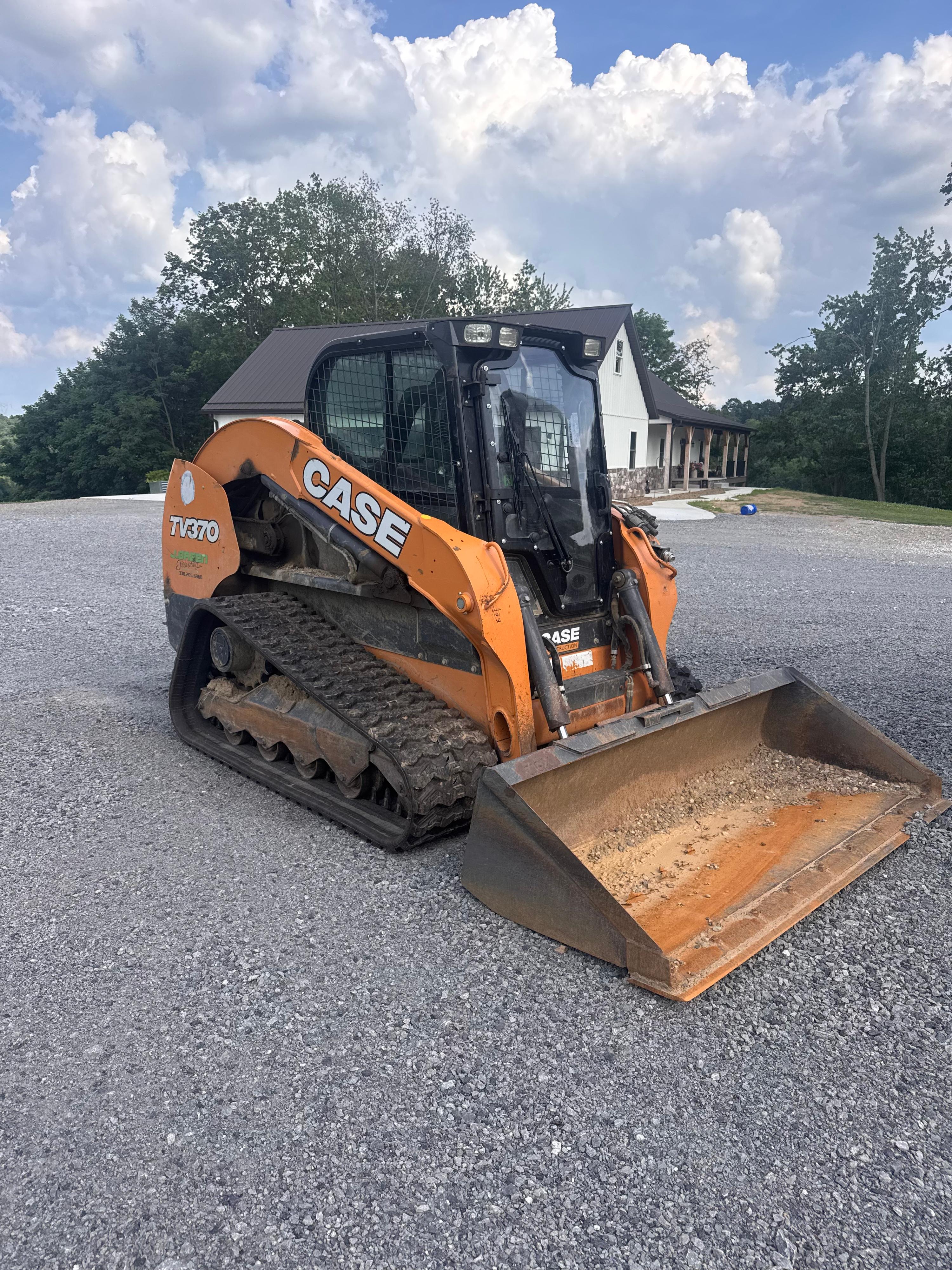 2019 Case TV370 Compact Track Loader - image 2