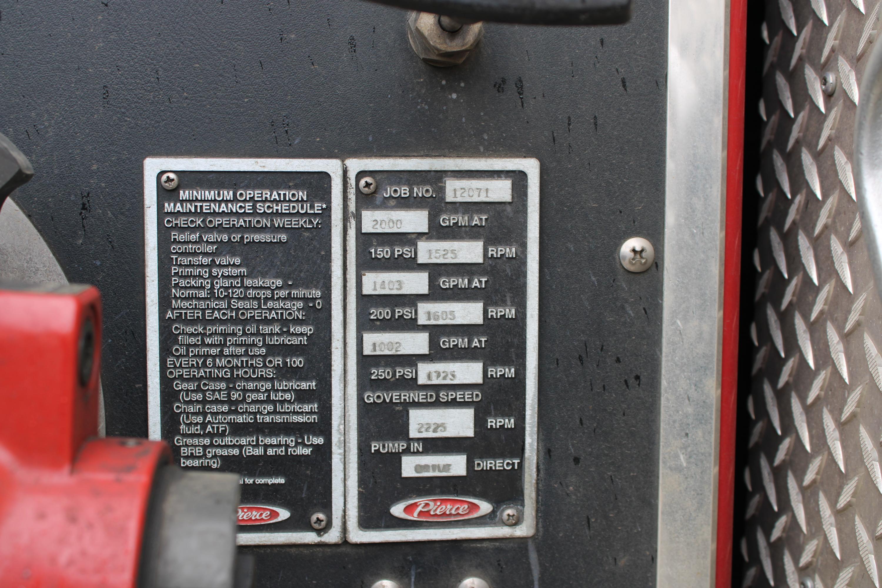 2001 Pierce Dash 100' Quint
 - image 16