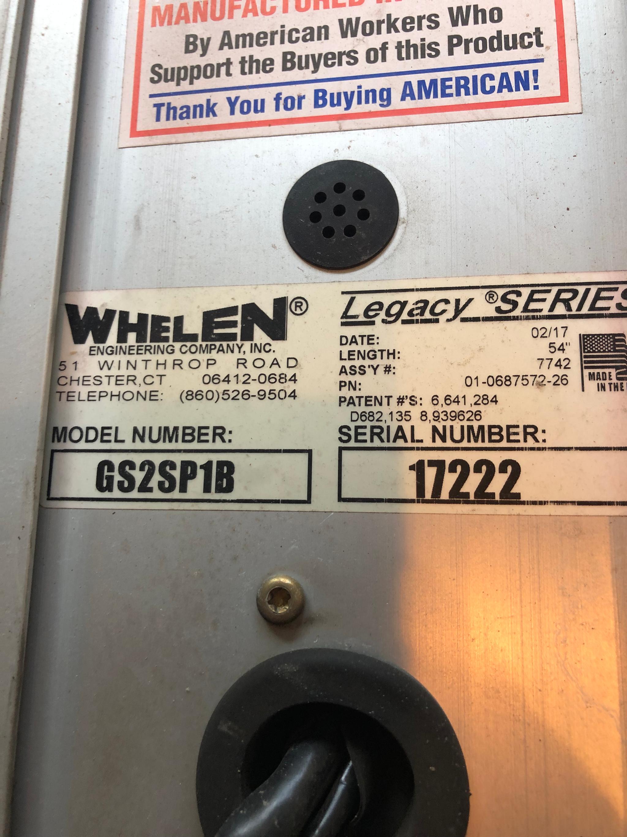 Whelen Legacy Lightbar (blue) - image 5
