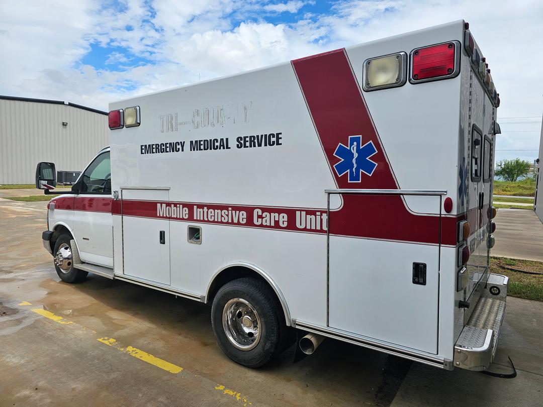 Chevy 3500 ambulance