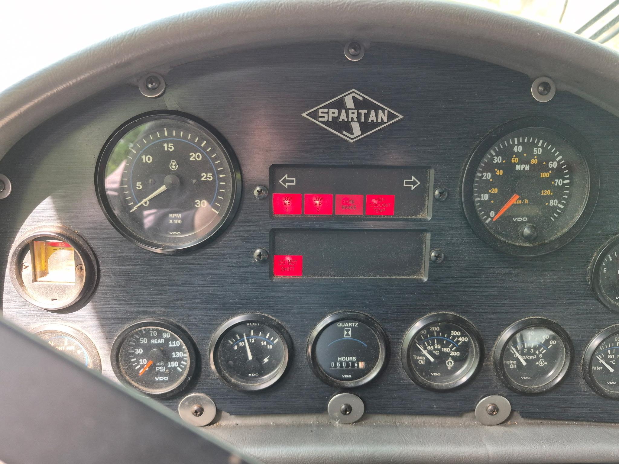 1996 Spartan 4x4 Pumper - image 2