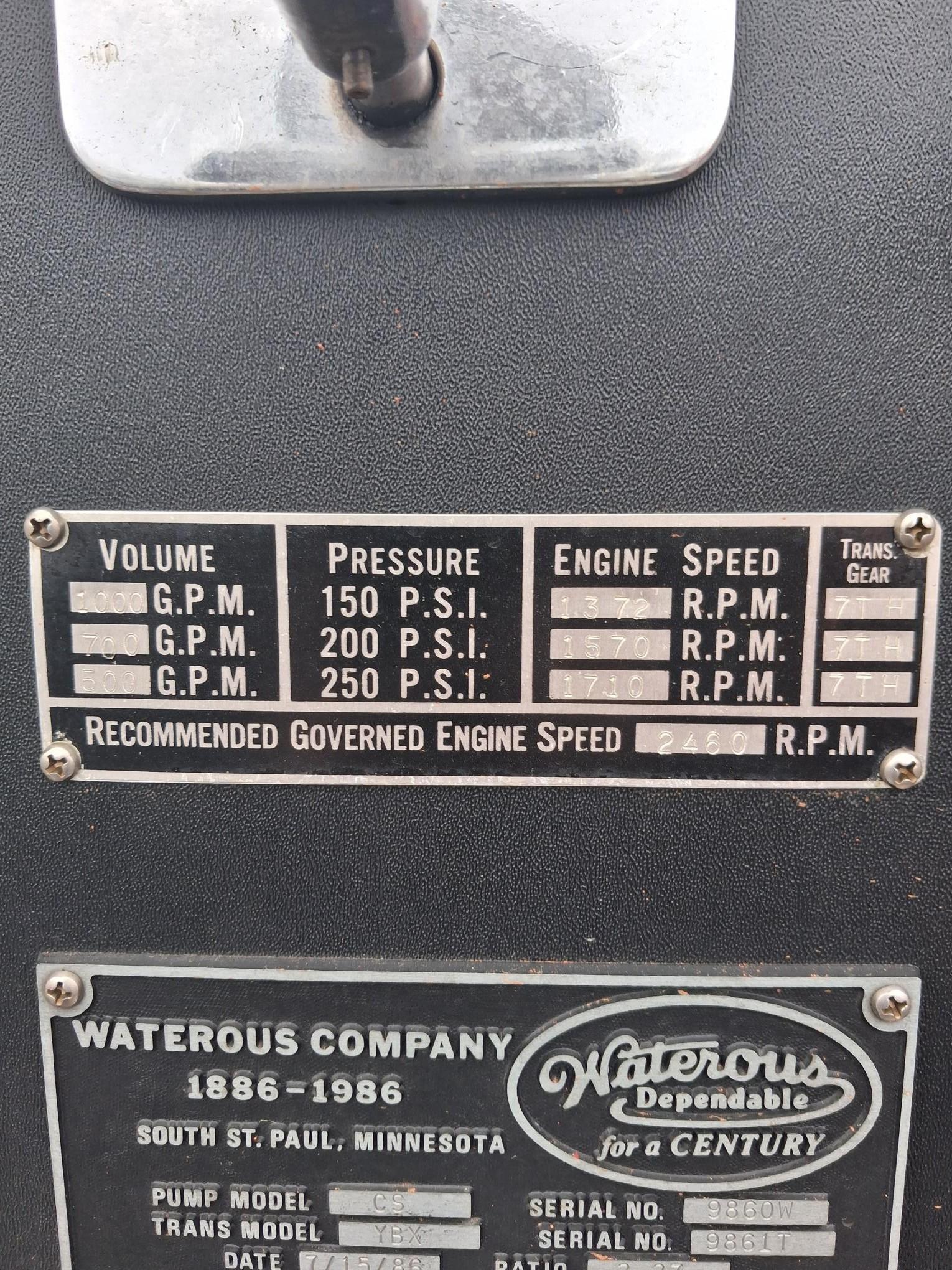 1987 Grumman International Pumper Tanker - image 20