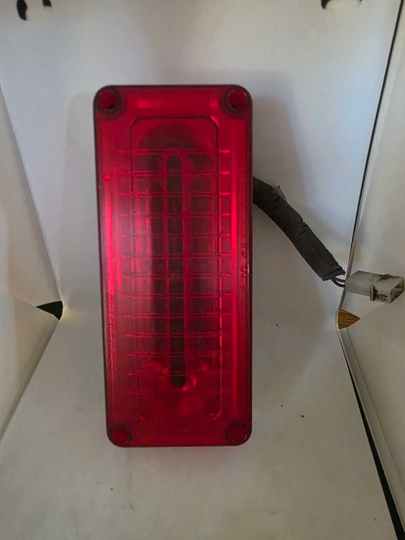 Code 3 red led light used working