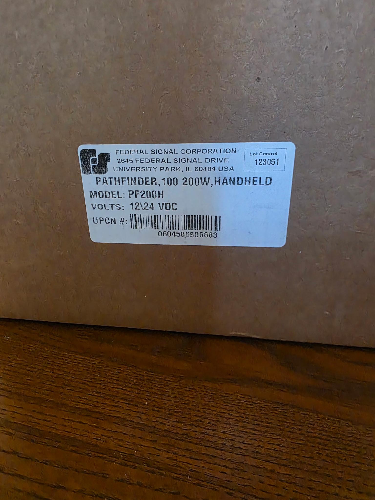 Federal signal 200 watt pathfinder siren - image 2