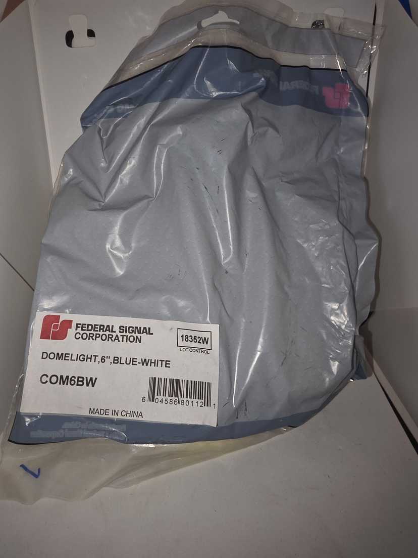Federal signal blue dome light — photo 6