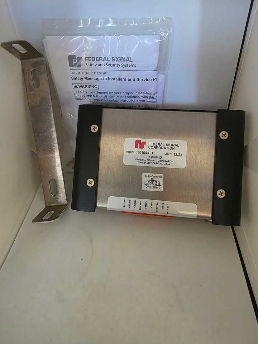 Federal signal controller signal master — photo 3