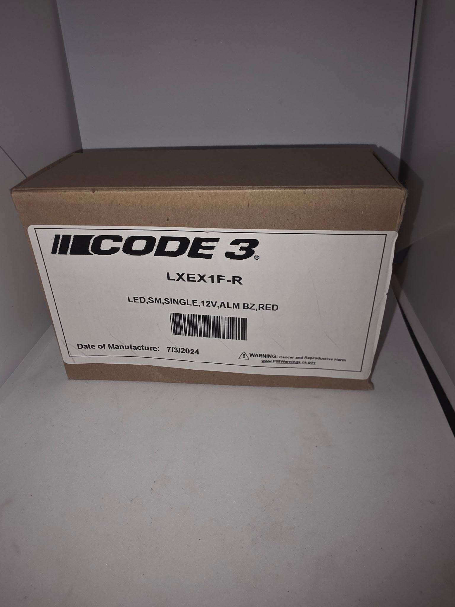 Lot of 3 code 3 amber ledx lightheads - image 5