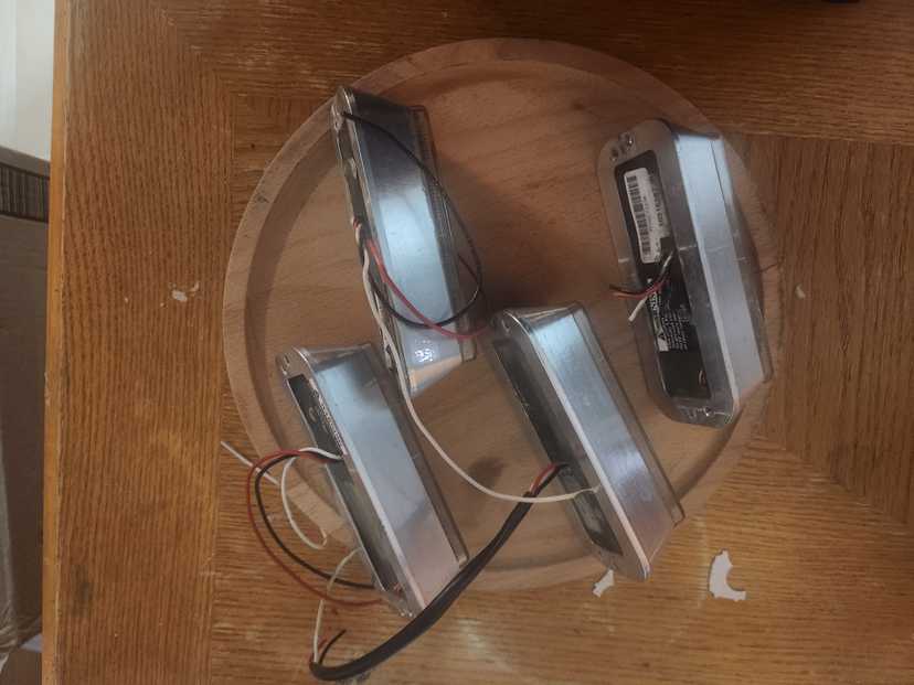 Lot of 4 red code 3 ledx lightheads