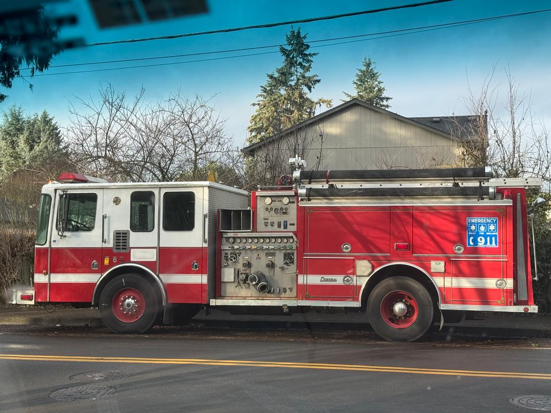 Fire Engine Pumper Truck