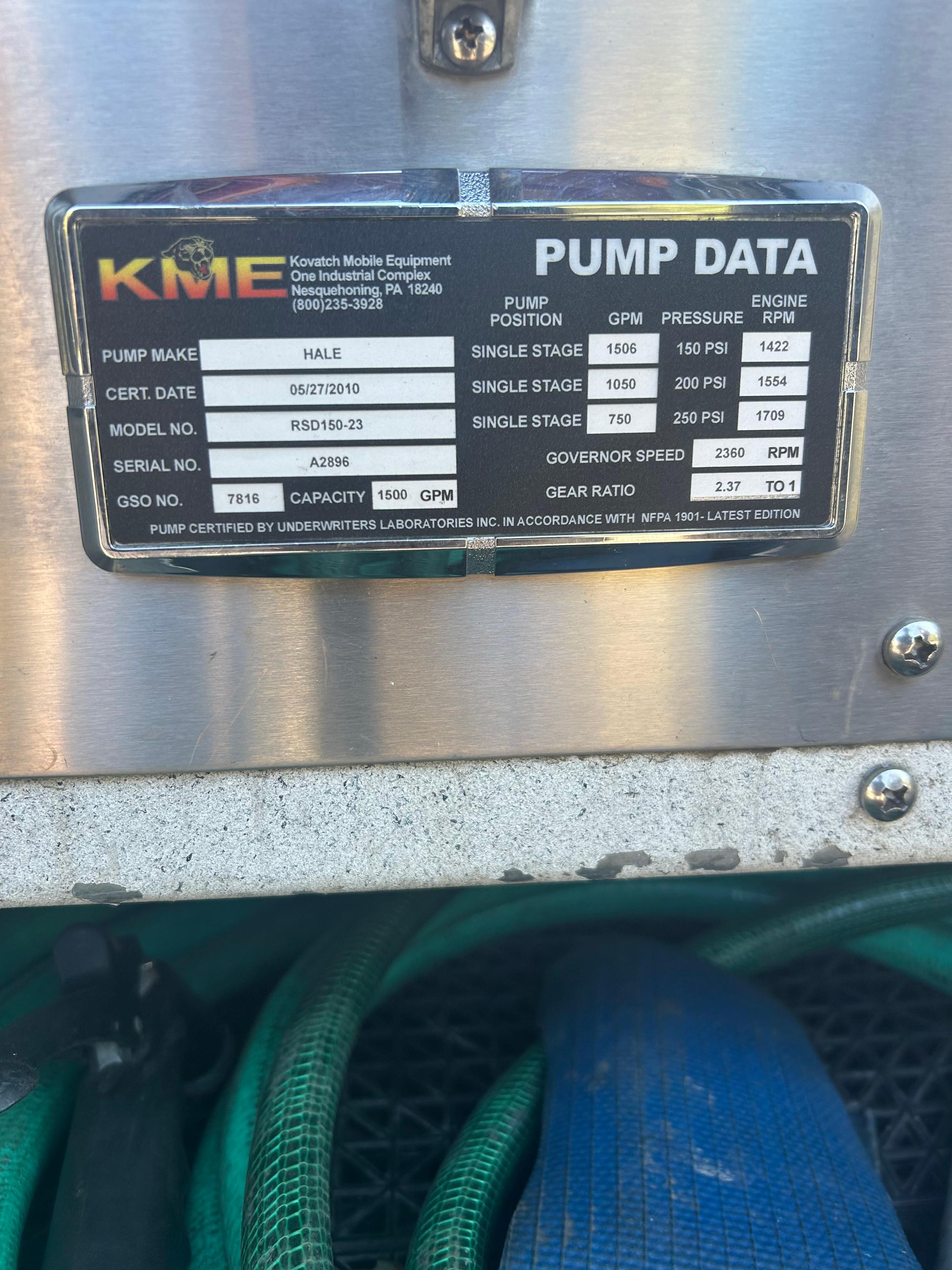 2011 KME Panther Pumper Tanker - image 17