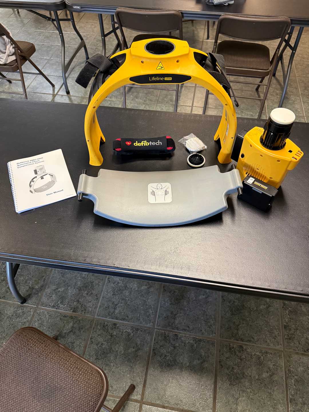 Defib tech CPR Device