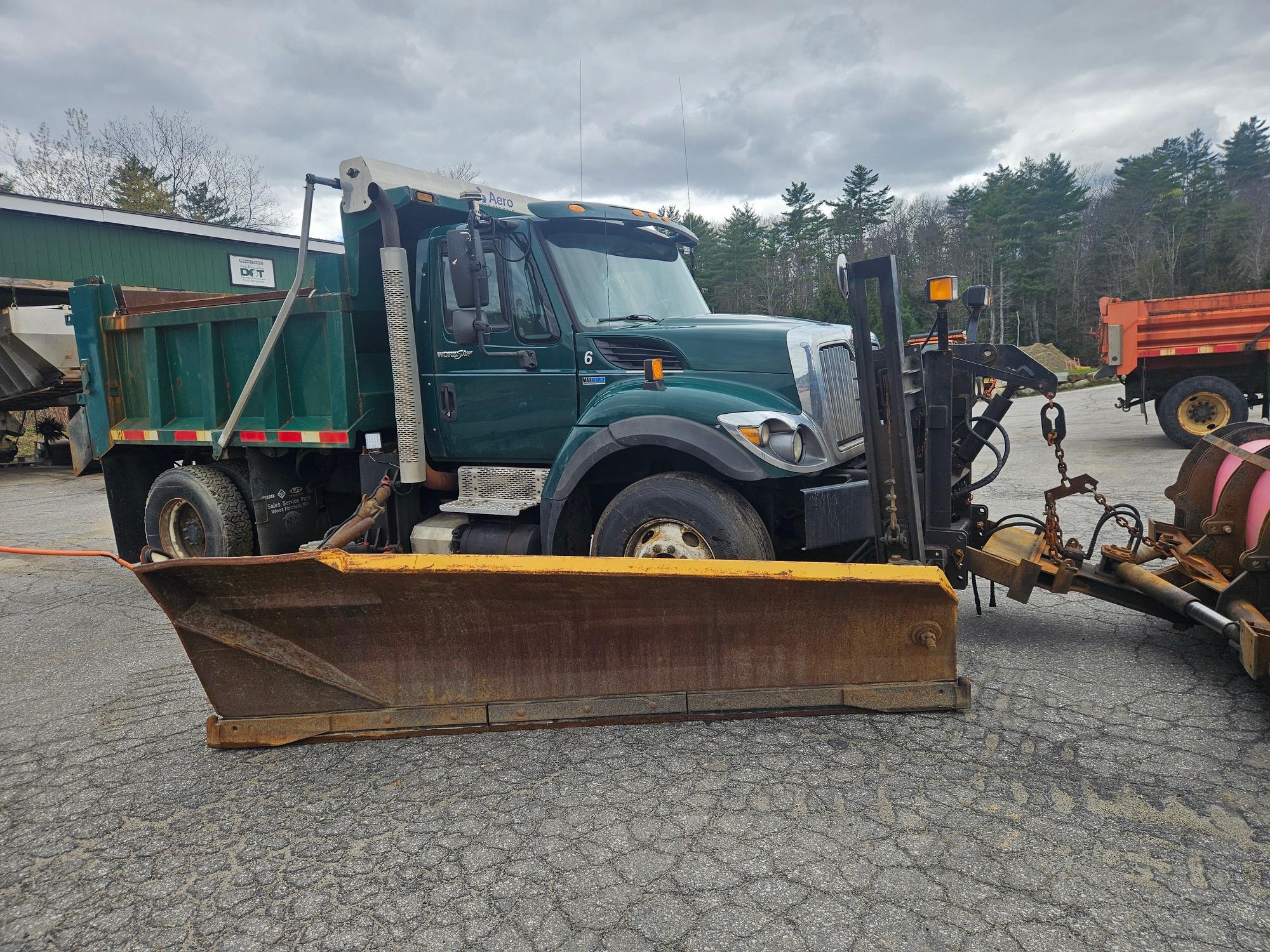 2012 International 7400 SFA 4×2 Dump Truck w/ Plow - image 1