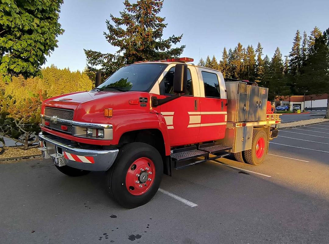 2009 Chevrolet C5500 Kodiak 4x4 Brush Truck