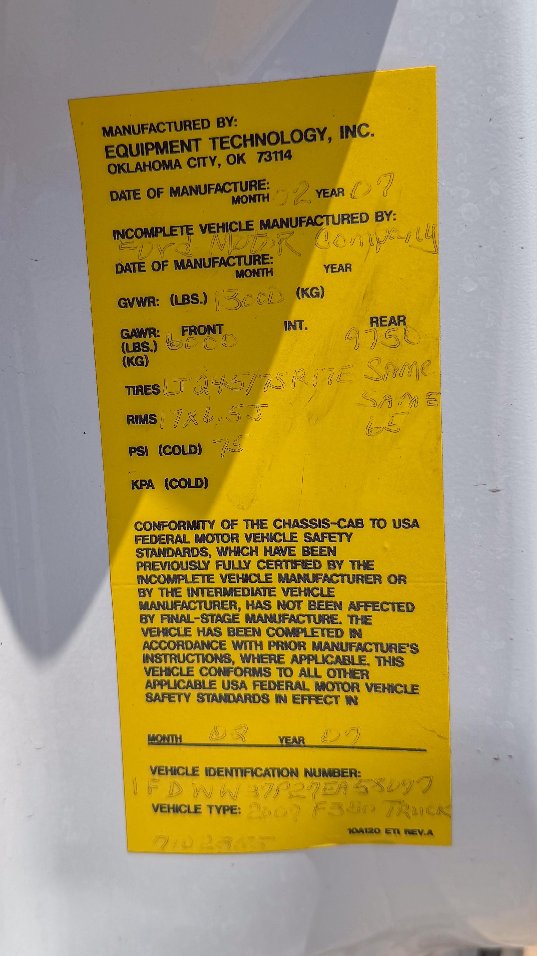 2006 Ford F-350 4x4 Brush Truck - image 19