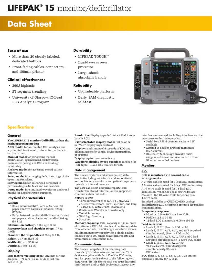 Physio Control Lifepak 15 V2 — photo 5