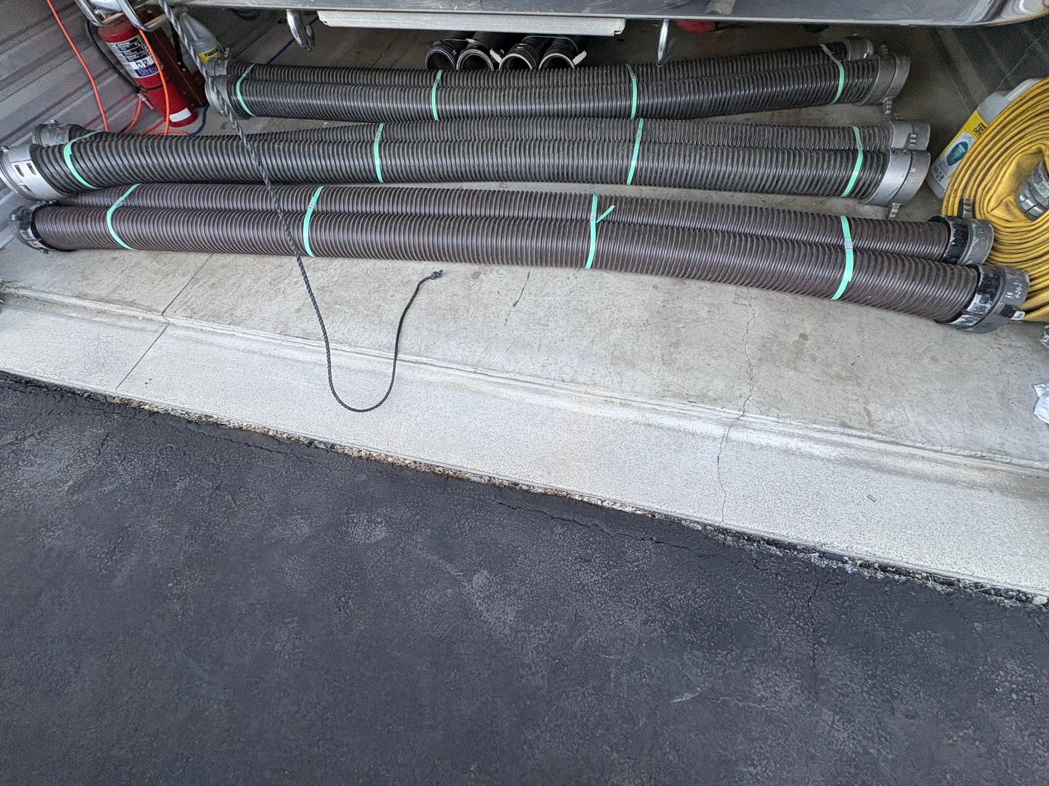 5in Hard Suction Draft Hose 10ft sections - image 1