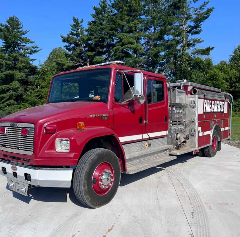2000 KME Freightliner Pumper