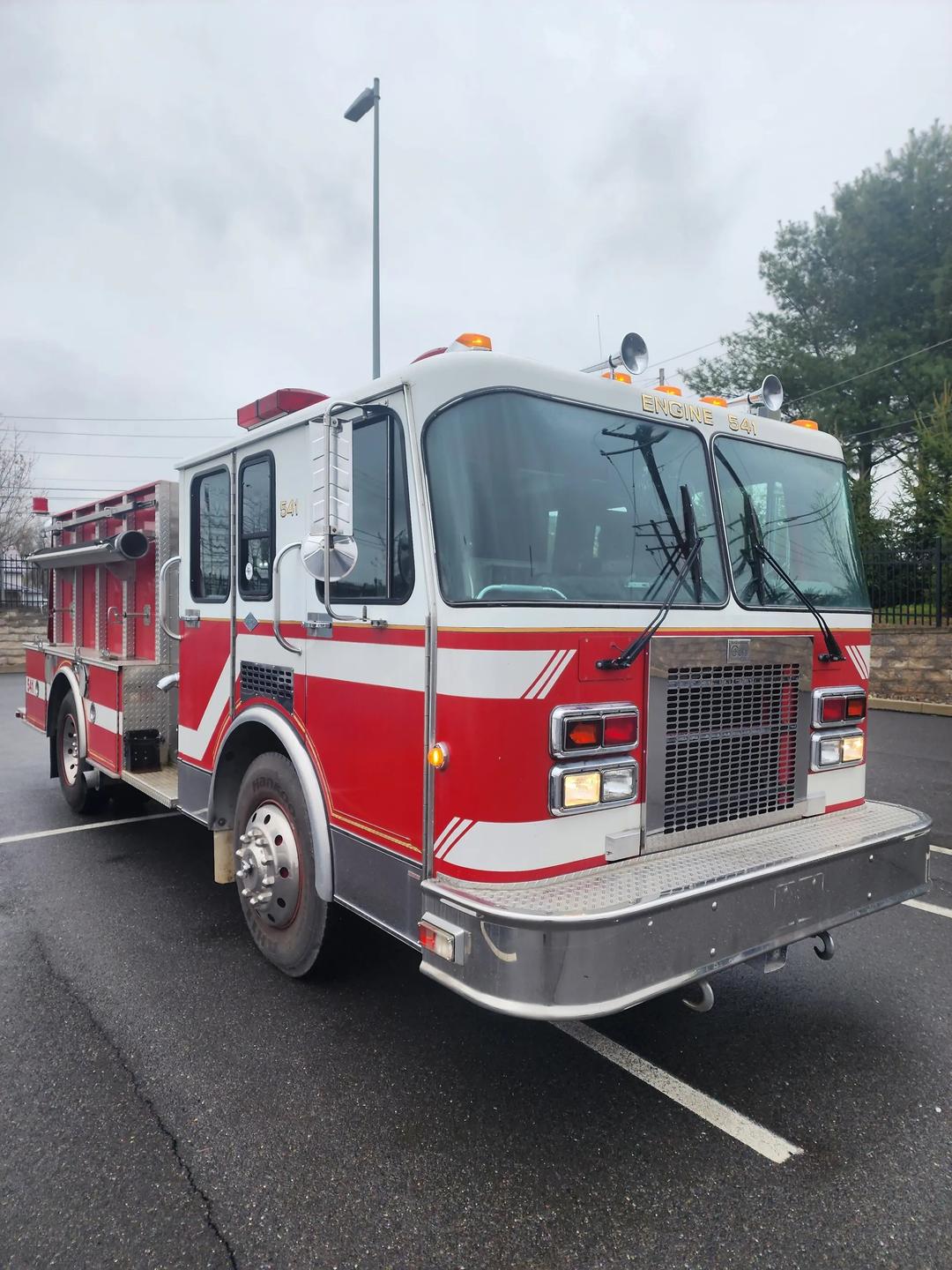 1991 Spartan Pumper Truck