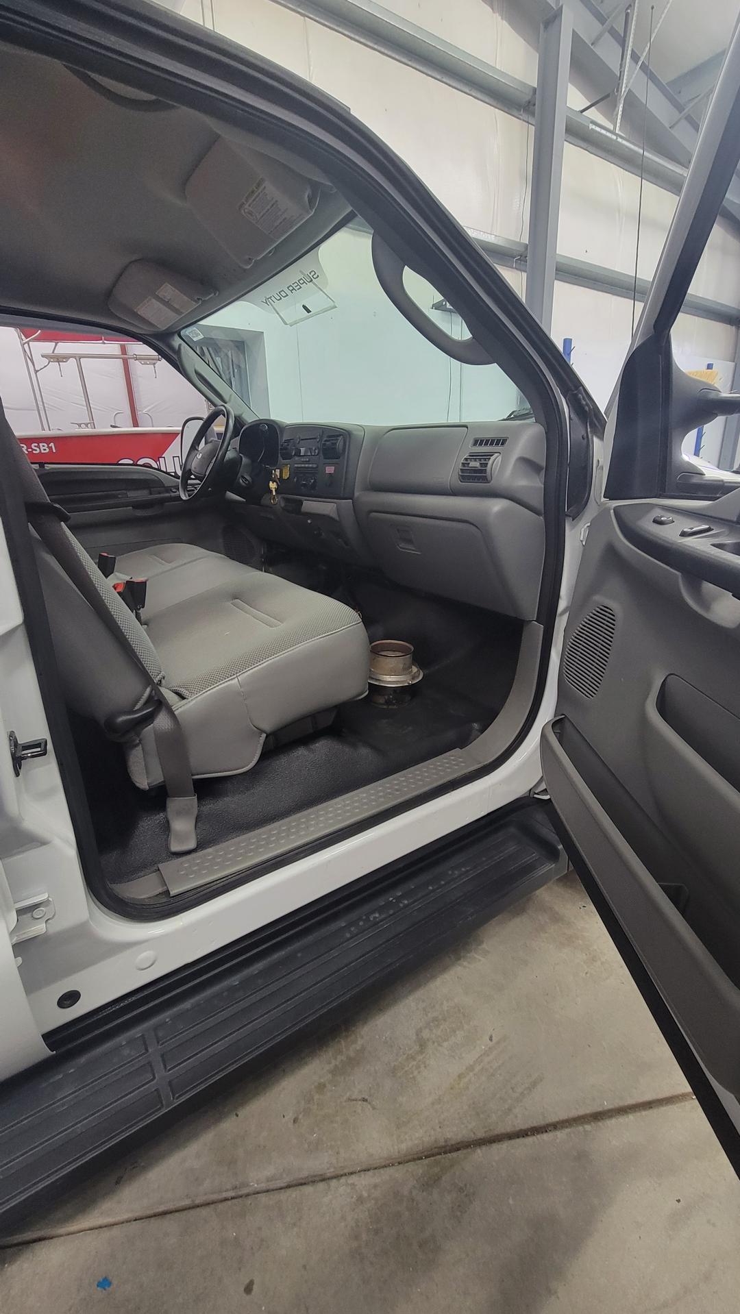 F550 dually with custom box. Former dive rescue vehicle 