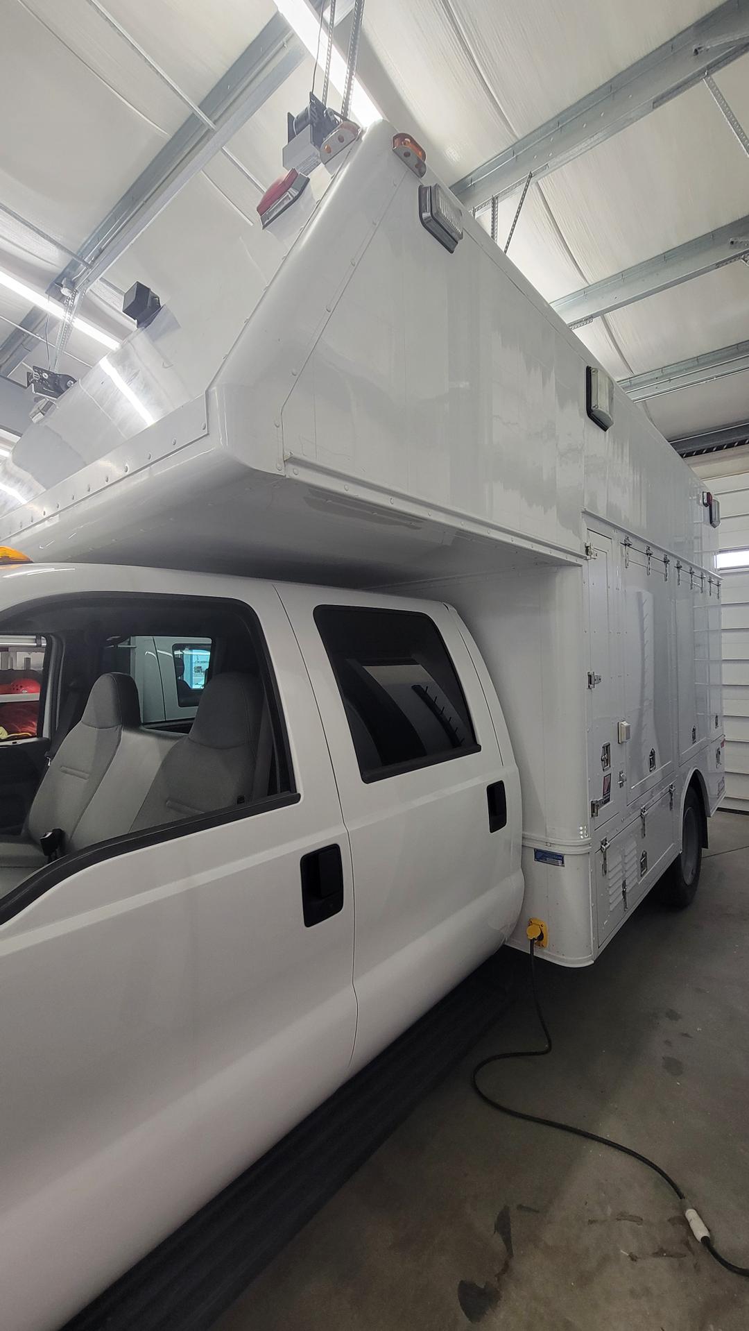 2006 Ford F550 Dually with Custom Box (former dive rescue vehicle)