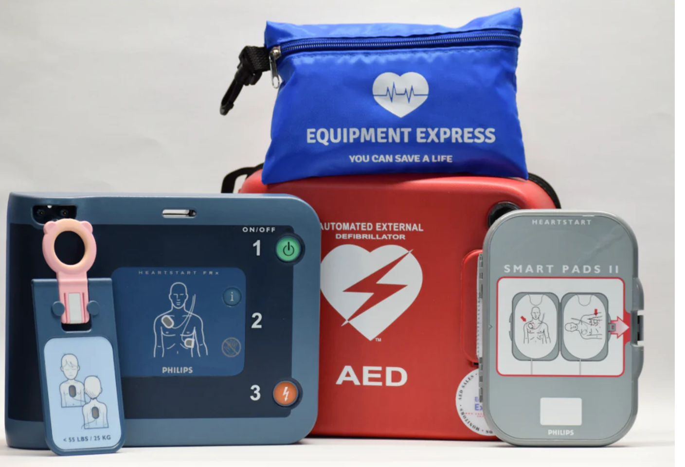 Philips FRx AED With Pediatric Key and Adult Function - image 1