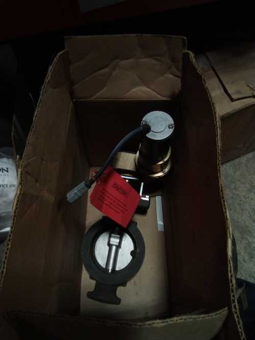 1208696 - VALVE, 4",JAMES/B-FLY, ELECT w/A