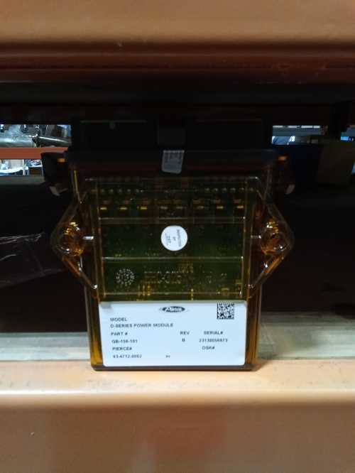 63-4712-0002 - MODULE,CLR,POWER,CZ D-SERIES