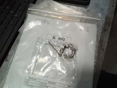 WAT-K802 - IMPELLER SHAFT REPLACEMENT KIT