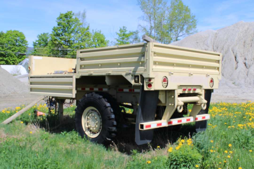 US Military surplus cargo/dump trailer M1095 MTV (Medium Tactical Vehicle) Trailer