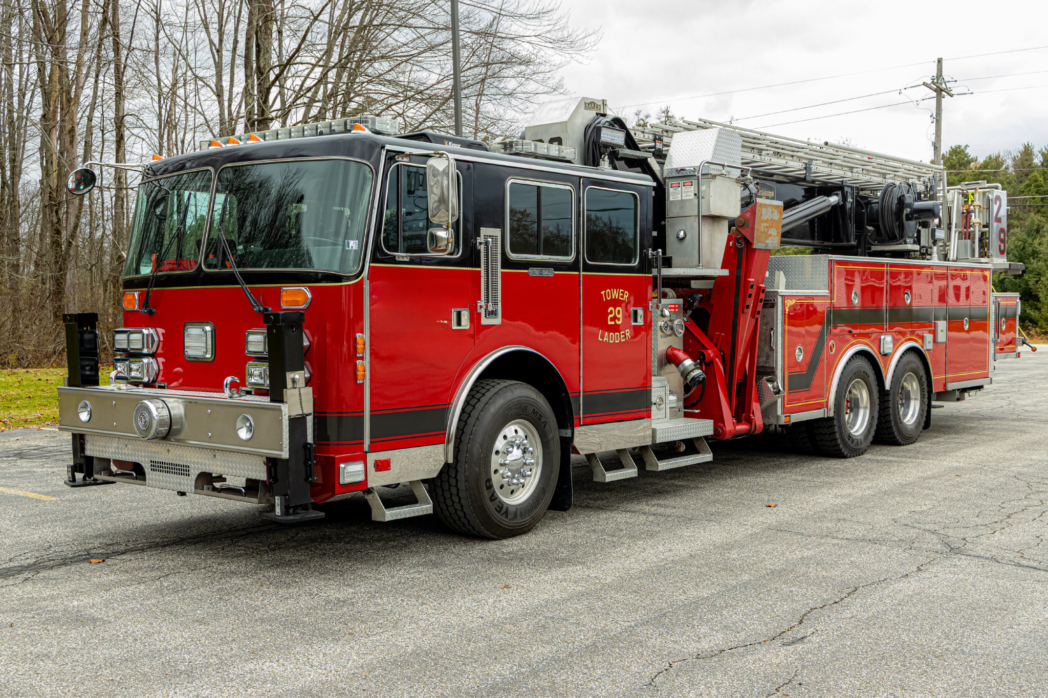 1993 Seagrave Simon-Duplex 90' Aerial - image 2