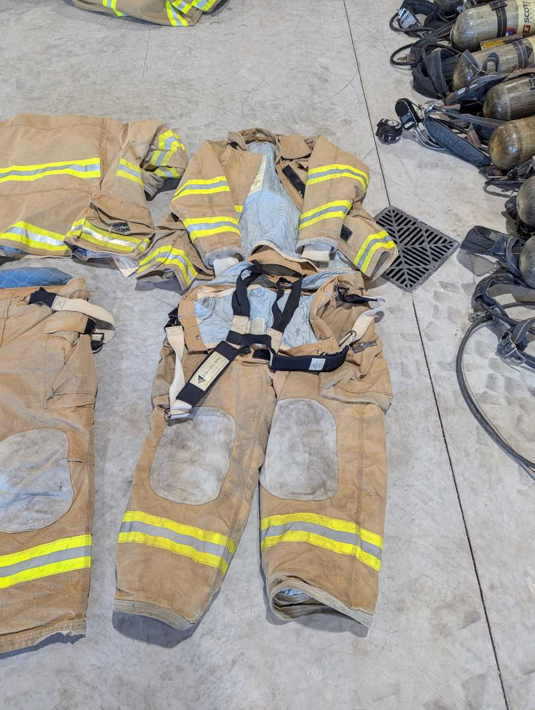 Fire Department Equipment Lot – SCBA, Turnout Gear, Hose & Suction Lines