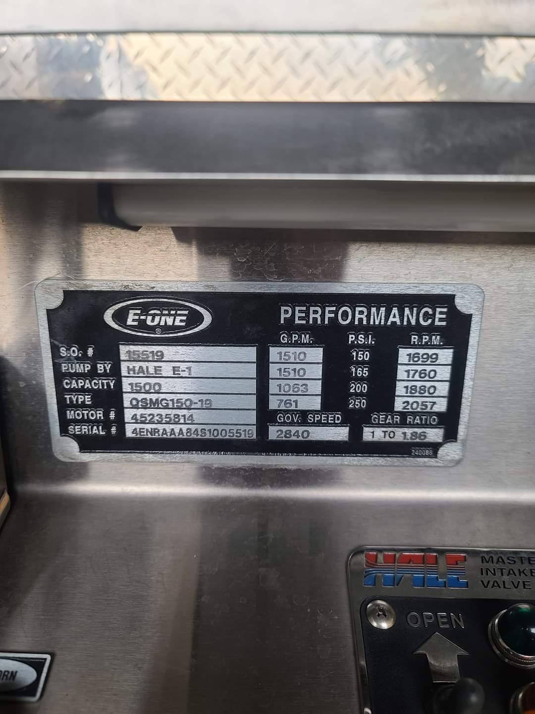 1995 E-One Engine - image 5