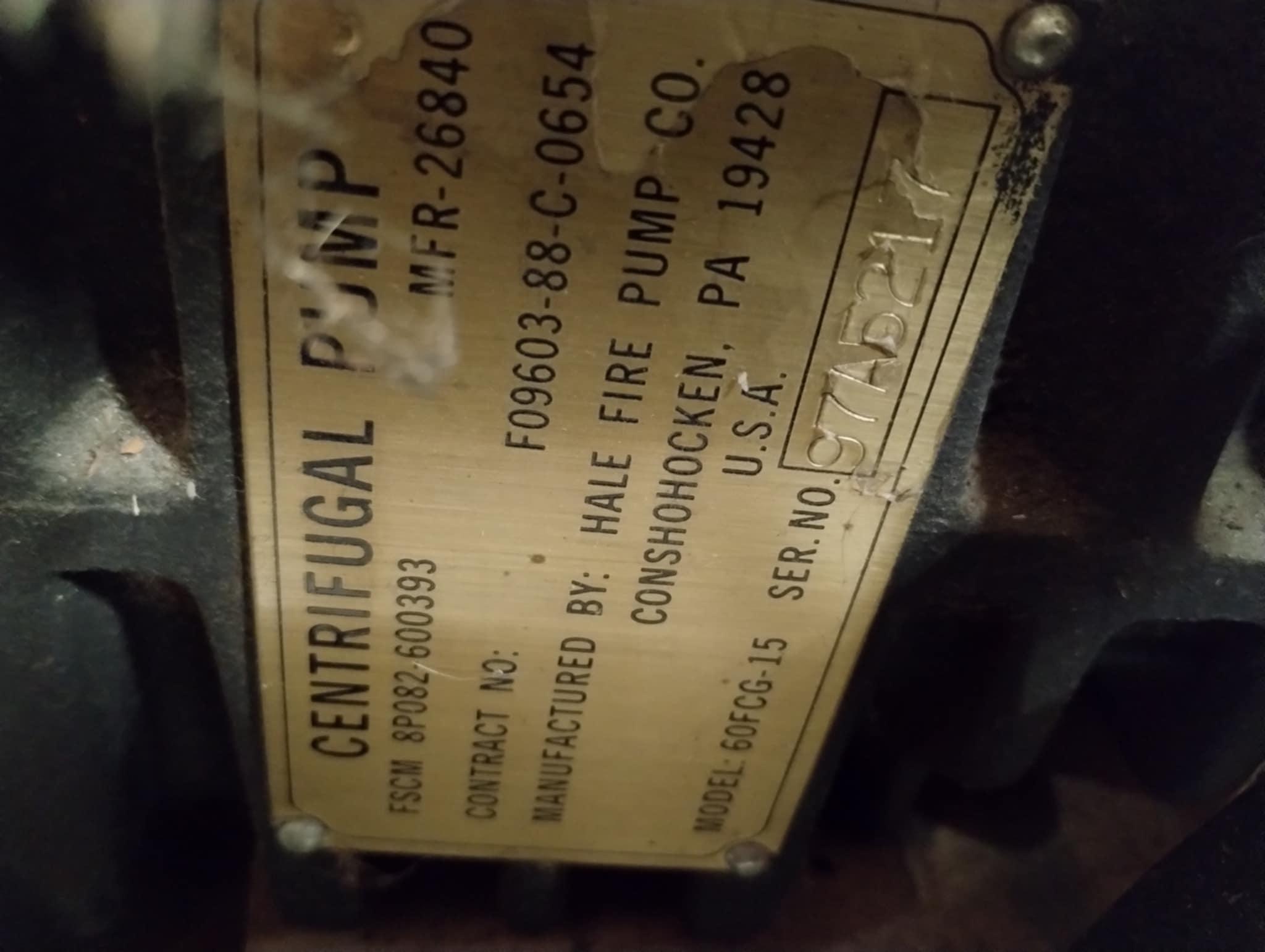 Hale fire pump - image 1