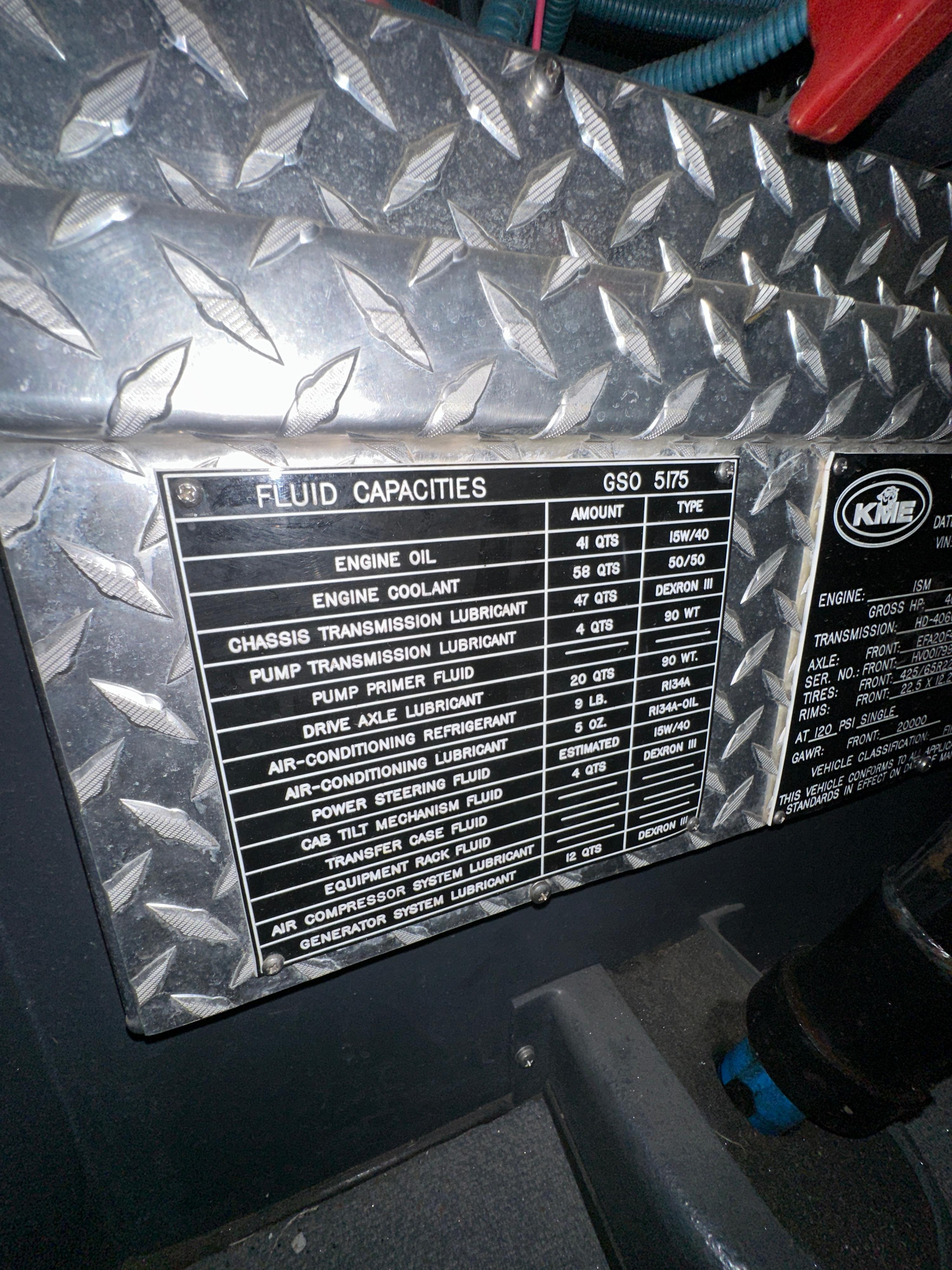 2002 KME Excel Engine, including equipment - image 45