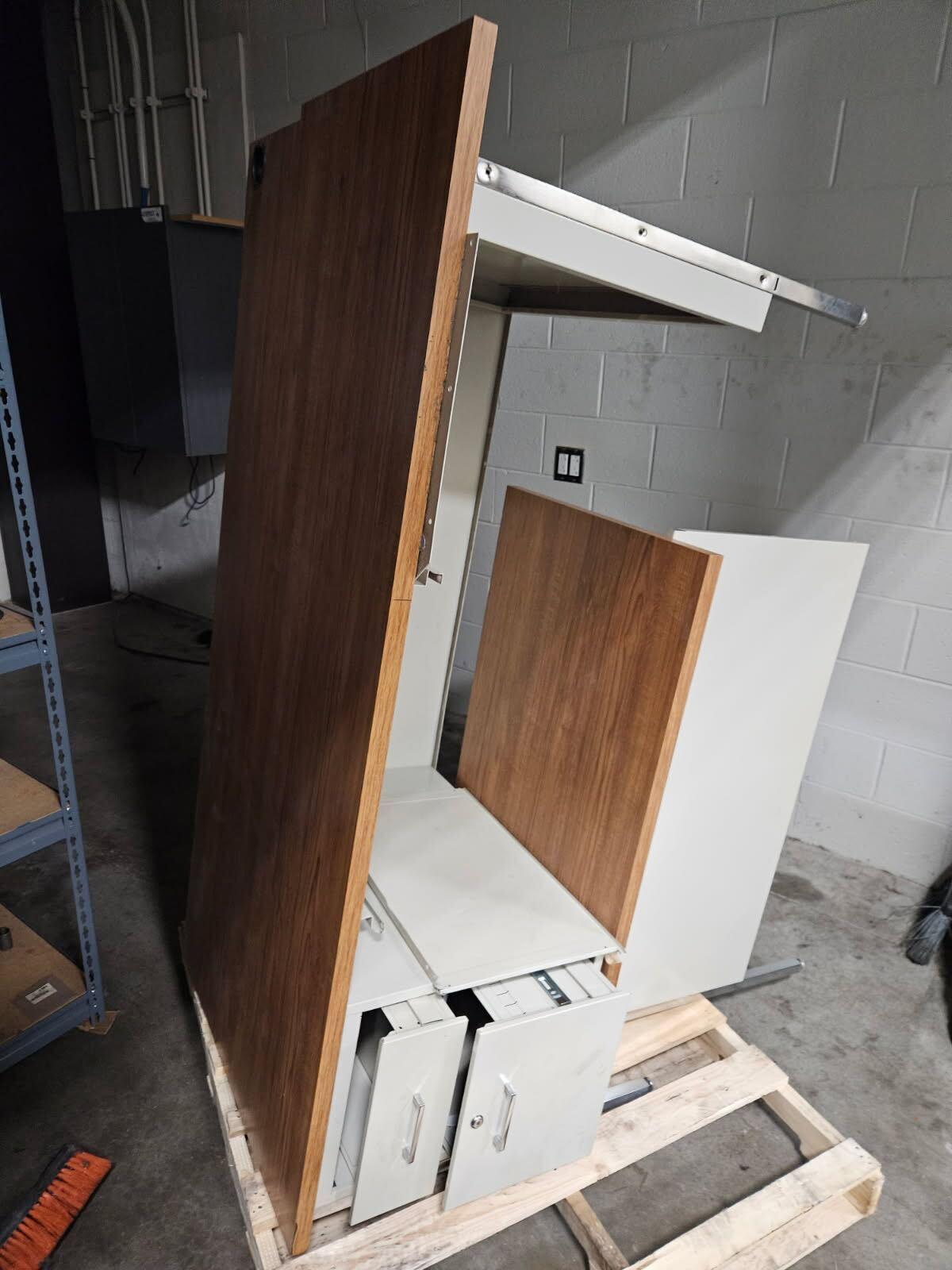 Metal L Desk - image 1