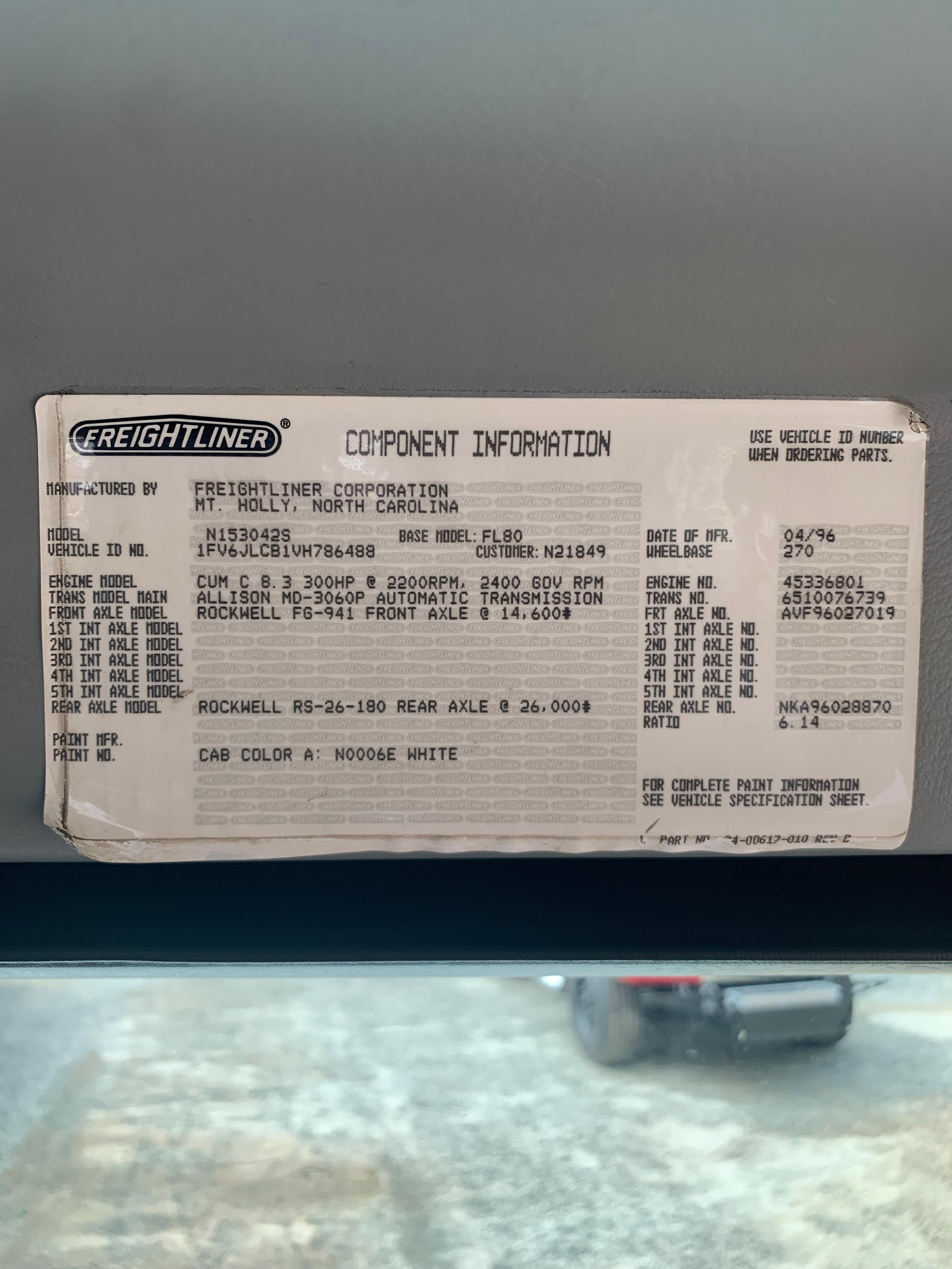 1996 3D Freightliner Pumper Tanker - image 44