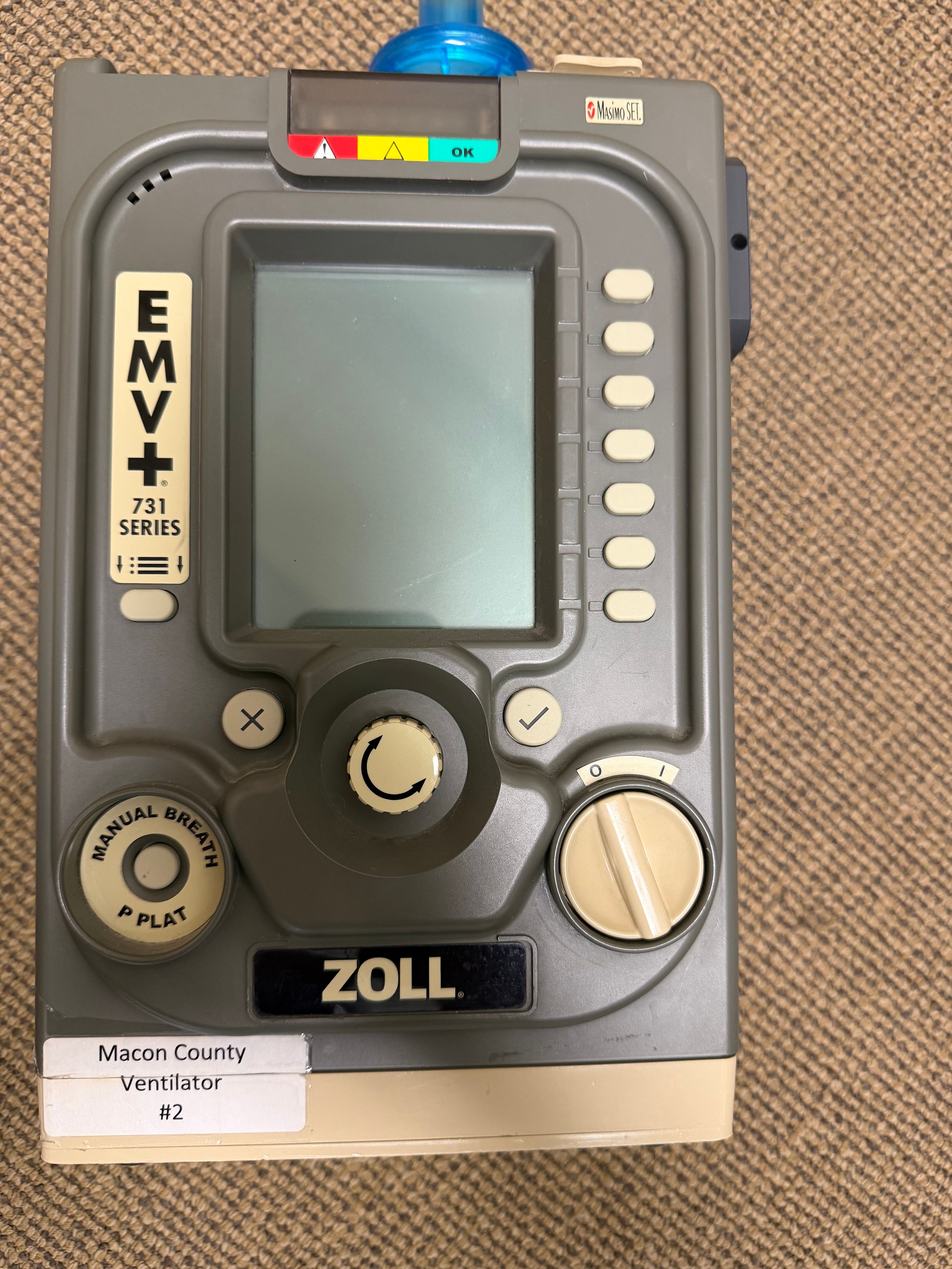 Zoll Z731 Series EMV+ Transport Ventilator