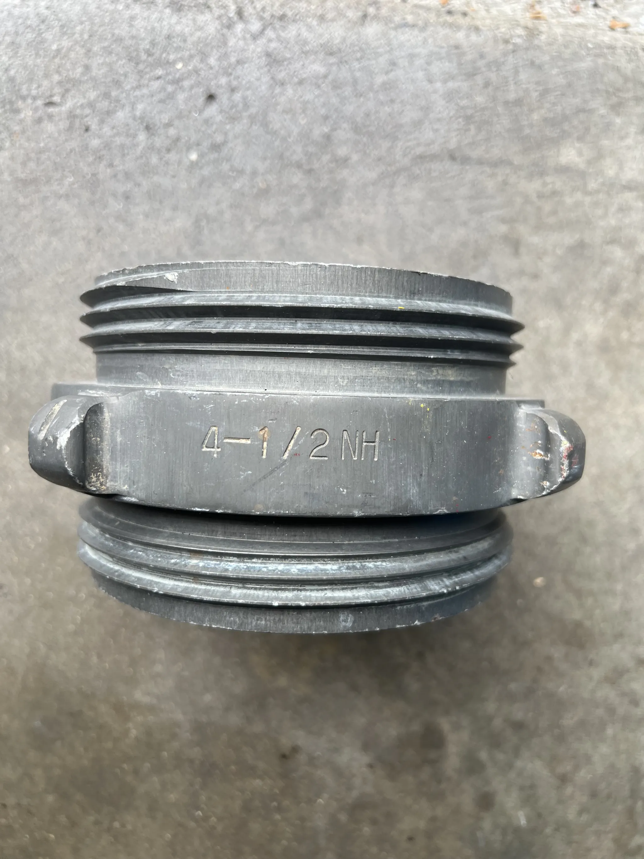 4-1/2 NH Double Male Adapter - image 1