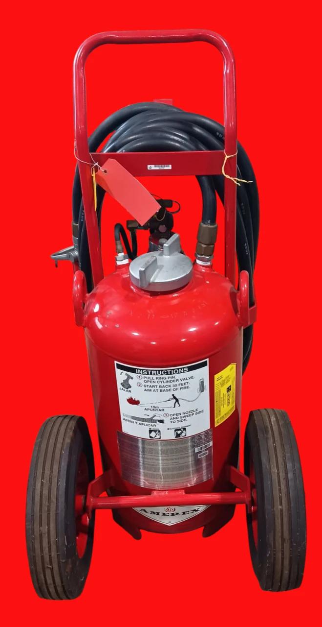 Amerex Model 452, 125lb Purple K Dry Chemical, Direct Pressure, 16in Wheels Fire Extinguisher - image 5