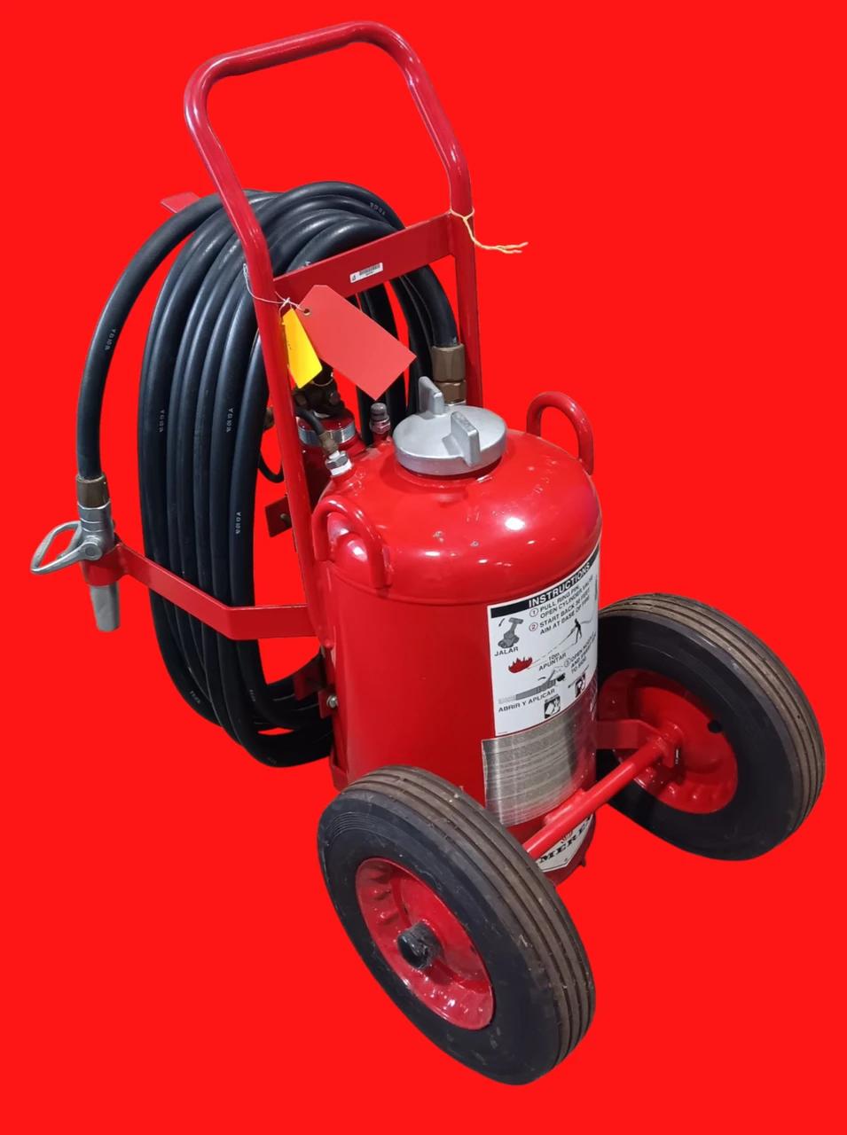 Amerex Model 452, 125lb Purple K Dry Chemical, Direct Pressure, 16in Wheels Fire Extinguisher - image 2