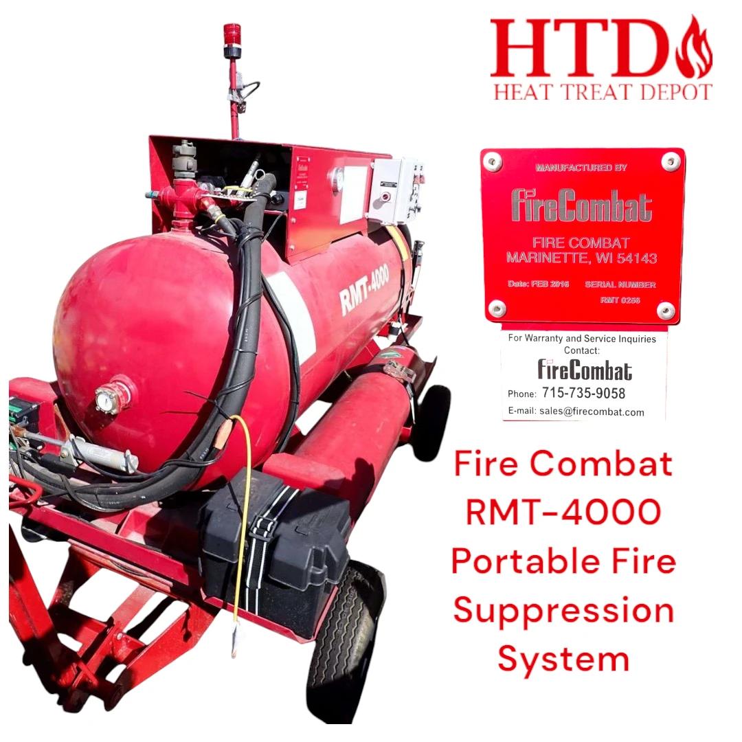 Fire Combat Portable Fire Suppression System - RMT-4000 w/ 240 gal Tank - image 3