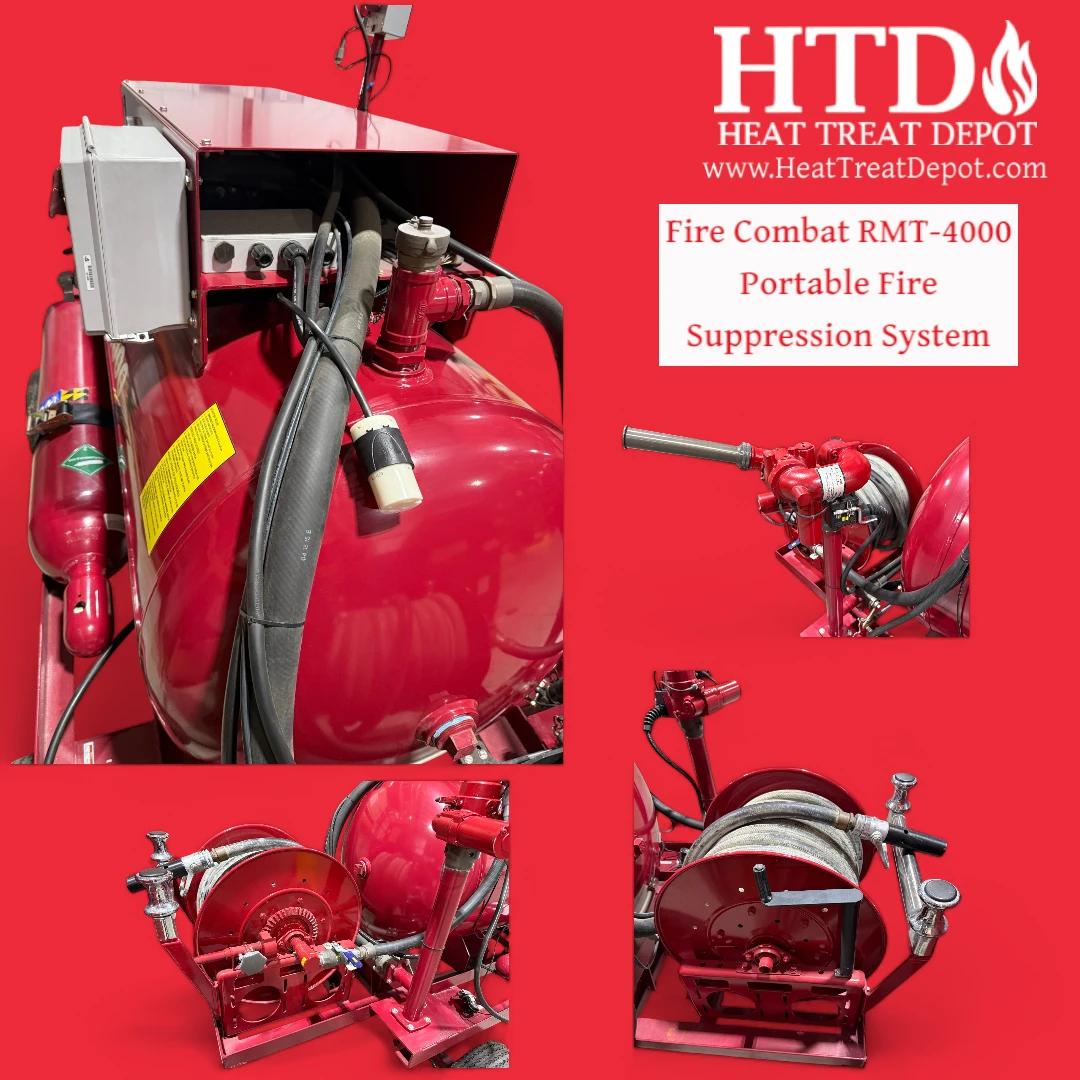 Fire Combat Portable Fire Suppression System - RMT-4000 w/ 240 gal Tank - image 6