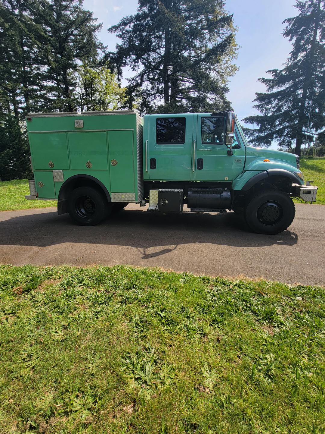 2003 International 7300 uses type 3 wildcard fire engine4x4