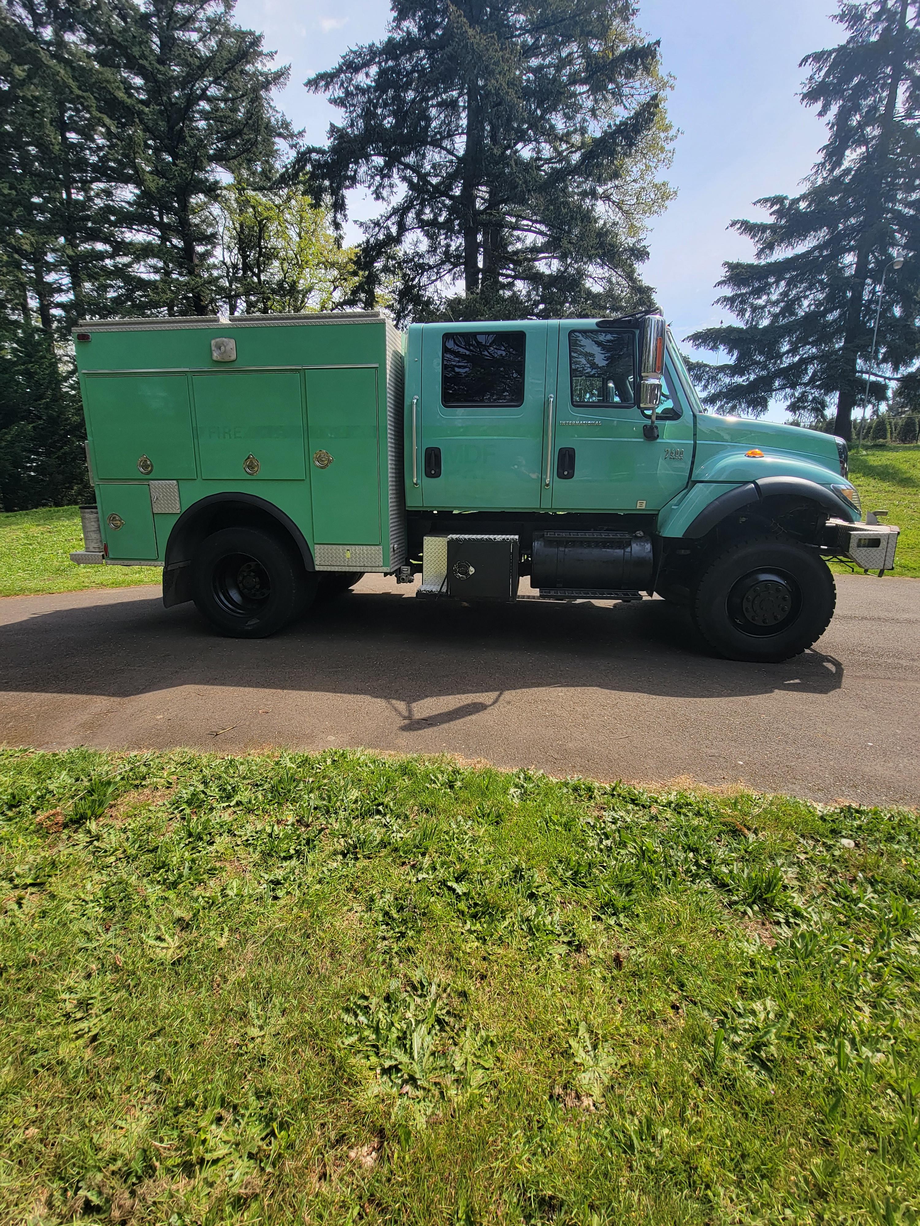 2003 International 7300 uses type 3 wildcard fire engine4x4 - image 1
