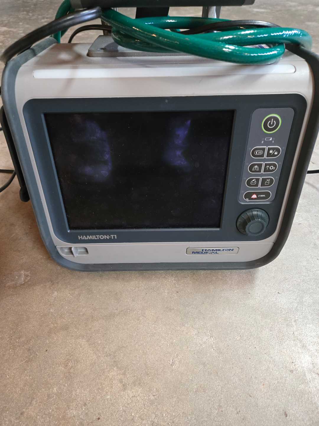 Hamilton T1 vent