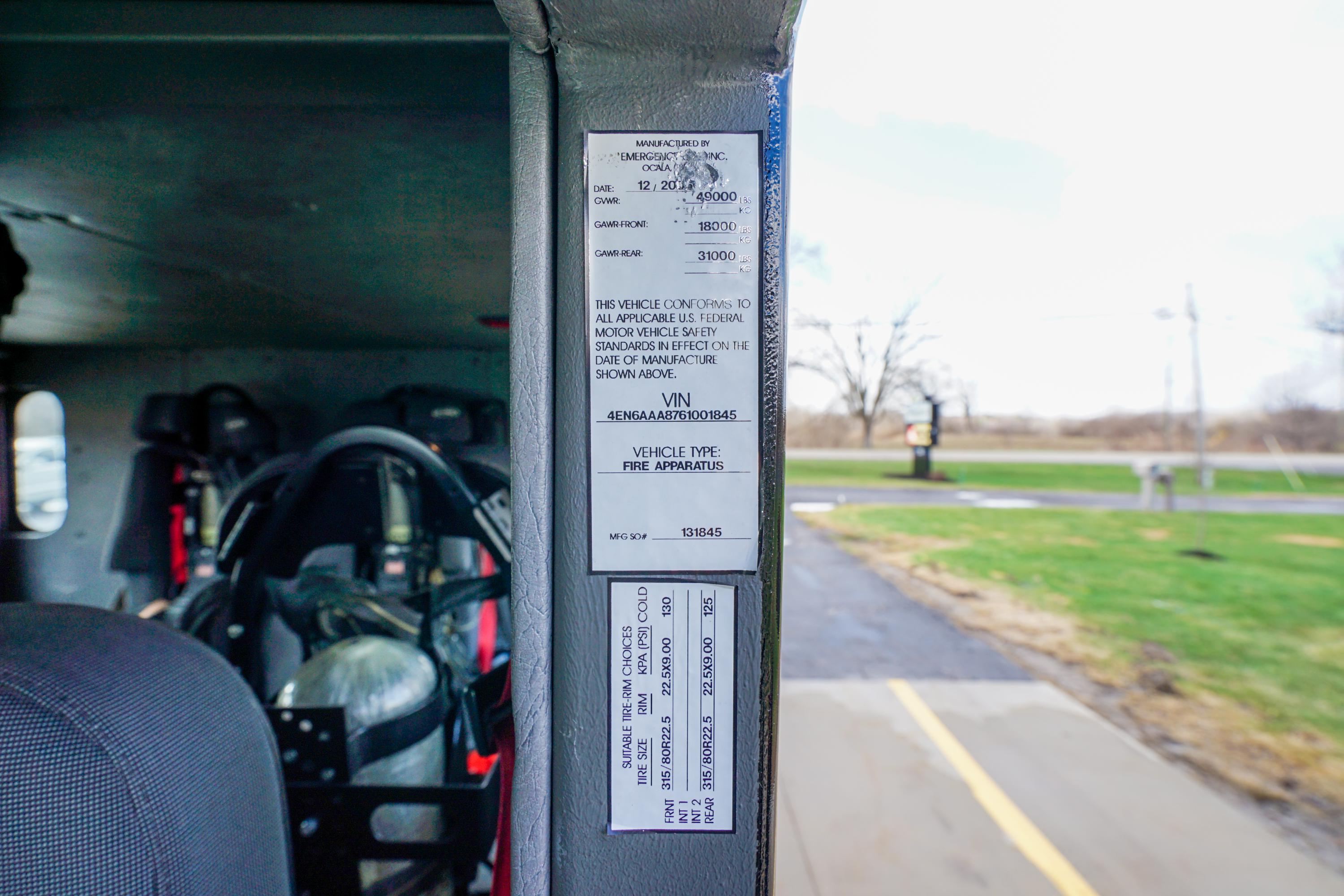 2006 E-One Typhoon 75' Quint - image 63