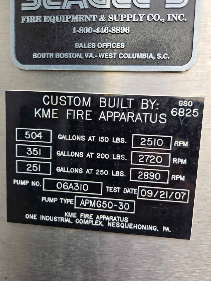 2008 KME Ford Mini Pumper - image 14