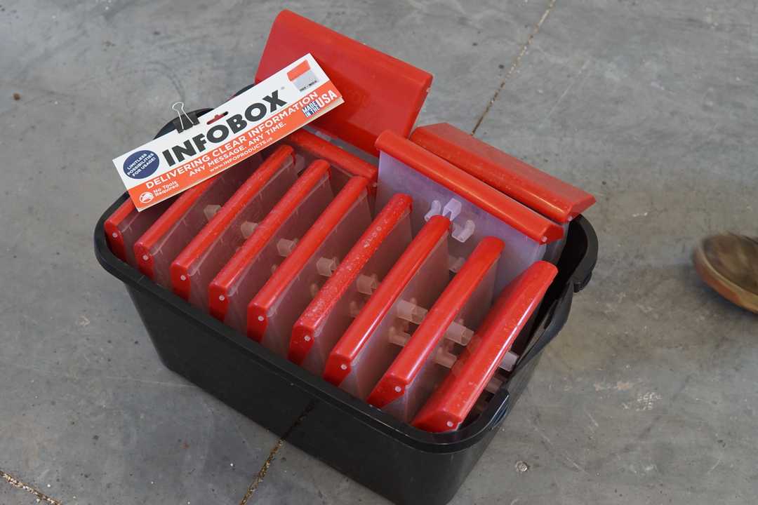 Information Pamphlet Boxes