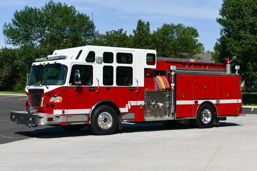 2003 Custom Fire Spartan Pumper